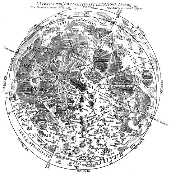 Mapa Lunar de Riccioli